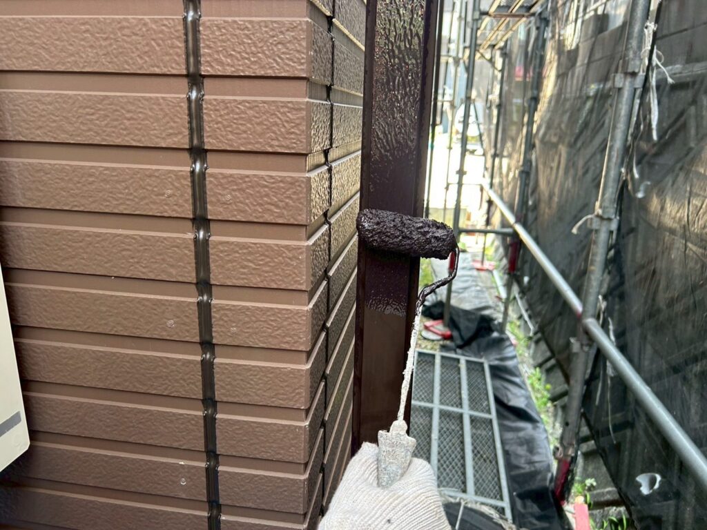 雨樋仕上げ１回目